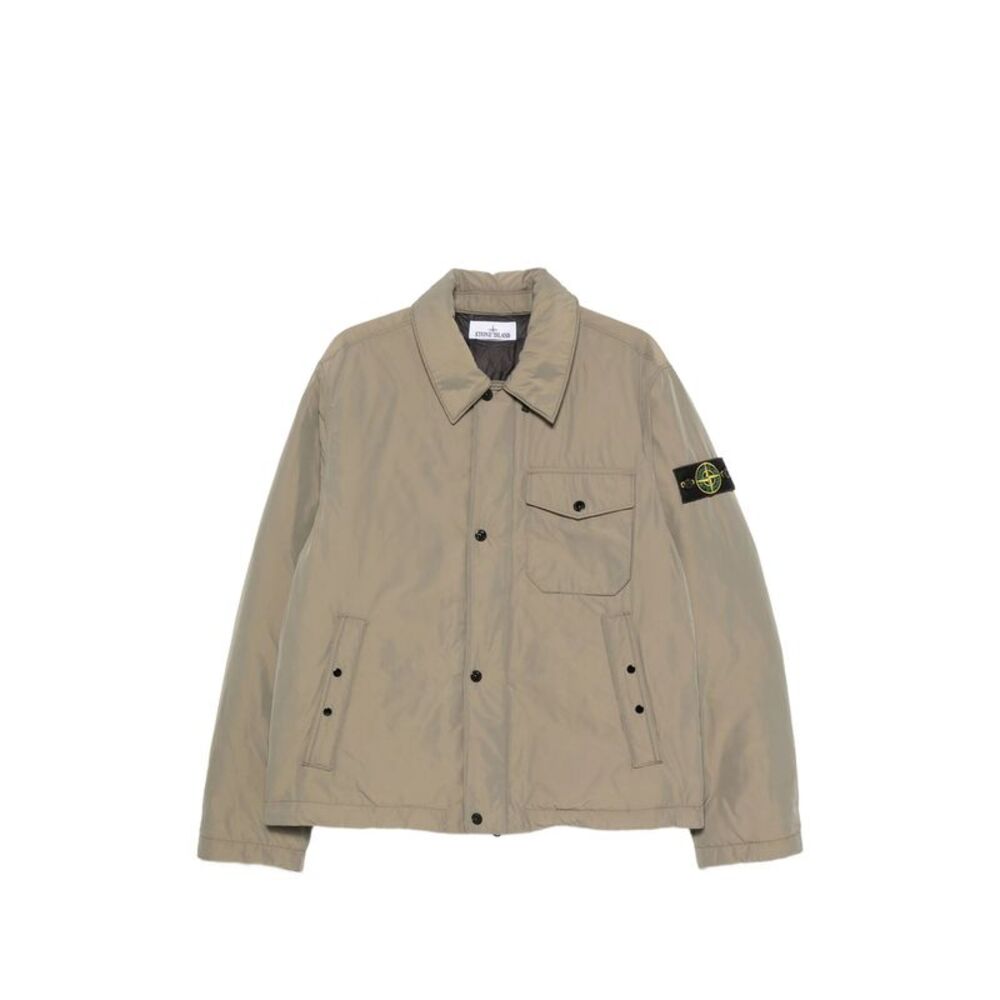Stone Island Green Jackets - Lightweight Jackets Men